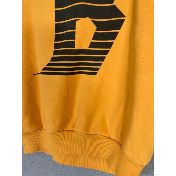 H&M Justin Bieber Stadium Tour 2017 Yellow Crewneck Sweatshirt XS Womens‎ - Picture 6 of 11